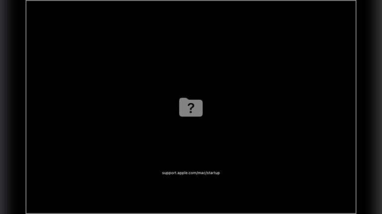 Mac Blinking Folder Question Mark