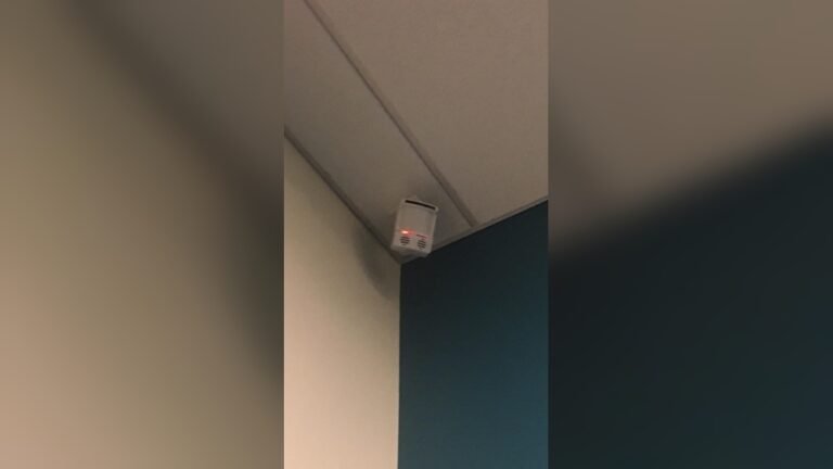 Motion Sensor Blinking Red Light