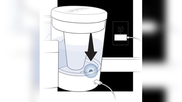 Petsafe Water Fountain Blinking Blue