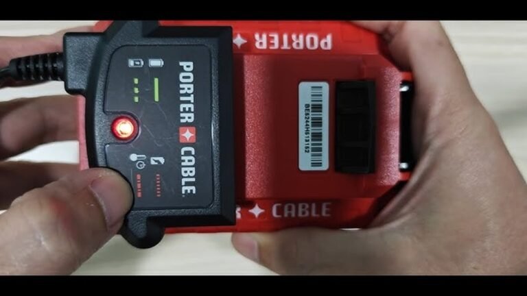 Porter Cable Charger Blinking Red