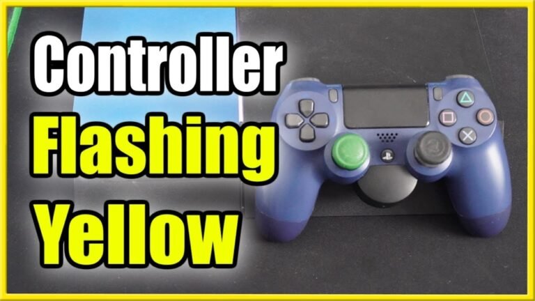 Ps4 Controller Blinking Yellow
