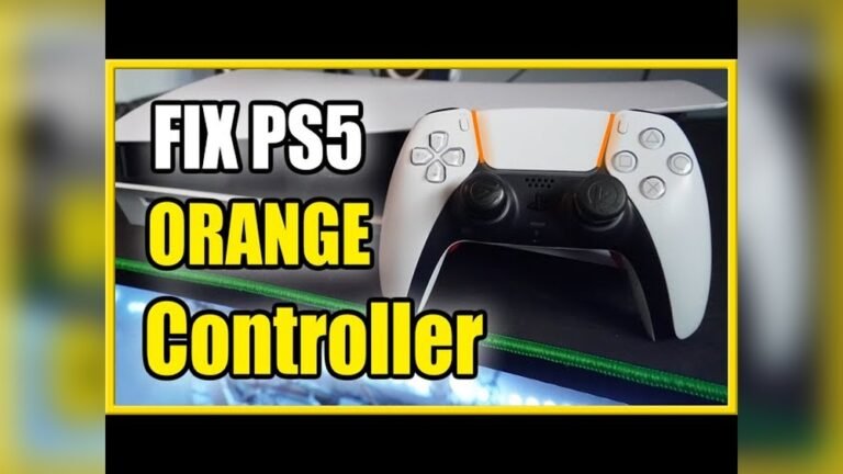 Ps5 Controller Blinking Orange