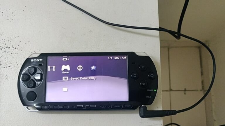 Psp Blinking Orange And Green