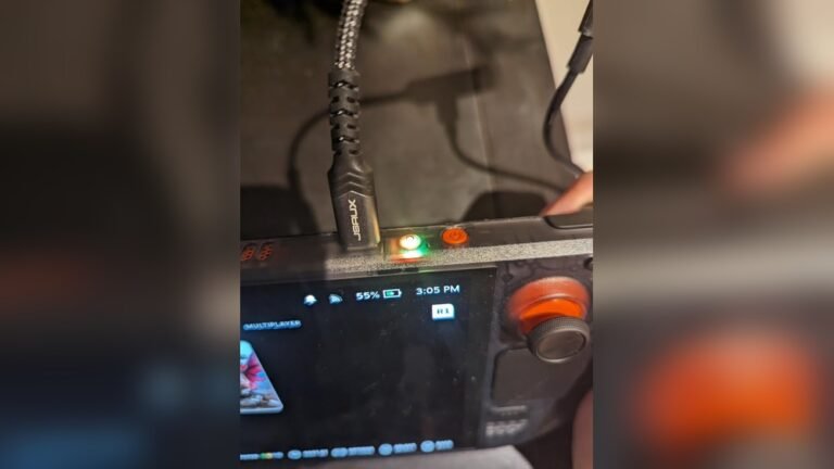 Steam Deck Light Blinking