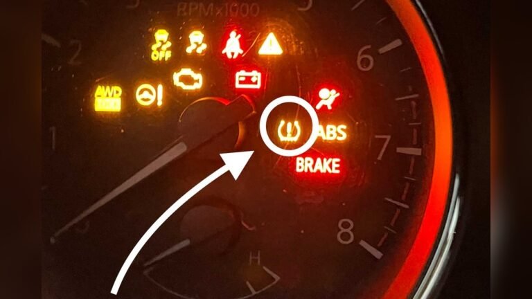 Tire Pressure Light Blinking Nissan