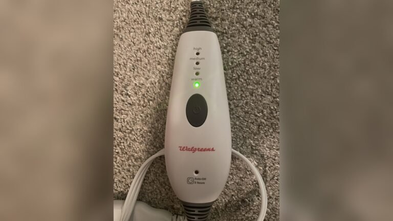 Walgreens Heating Pad Blinking Red Light