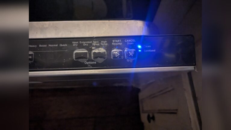 Whirlpool Dishwasher Sanitize Light Blinking