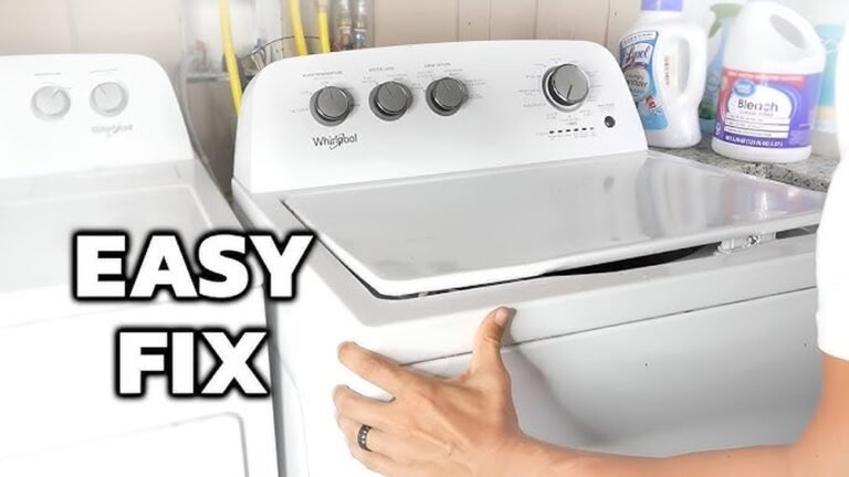 Whirlpool Washer Sensing Light Blinking