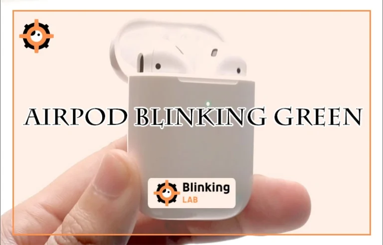 Airpod Blinking Green