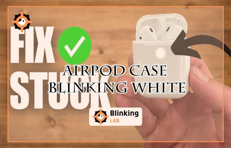 Airpod Case Blinking White