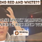 Bose Sport Earbuds Blinking Red And Whitev