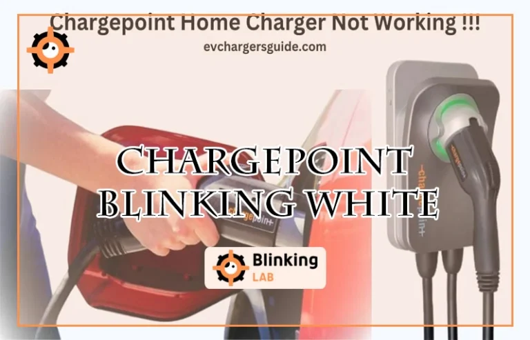Chargepoint Blinking White