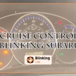 Cruise Control Blinking Subaru