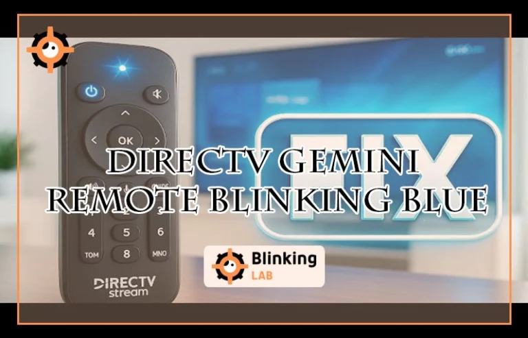 Directv Gemini Remote Blinking Blue