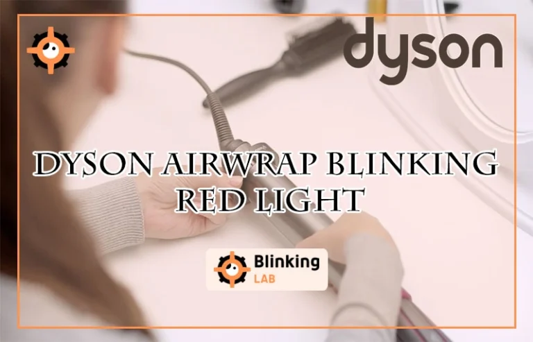 Dyson Airwrap Blinking Red Light