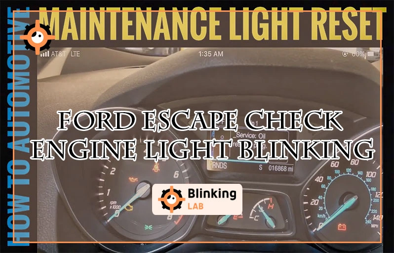 2014 Ford Escape Check Engine Light