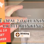 Ge Opal 2.0 Cleaning Light Blinking