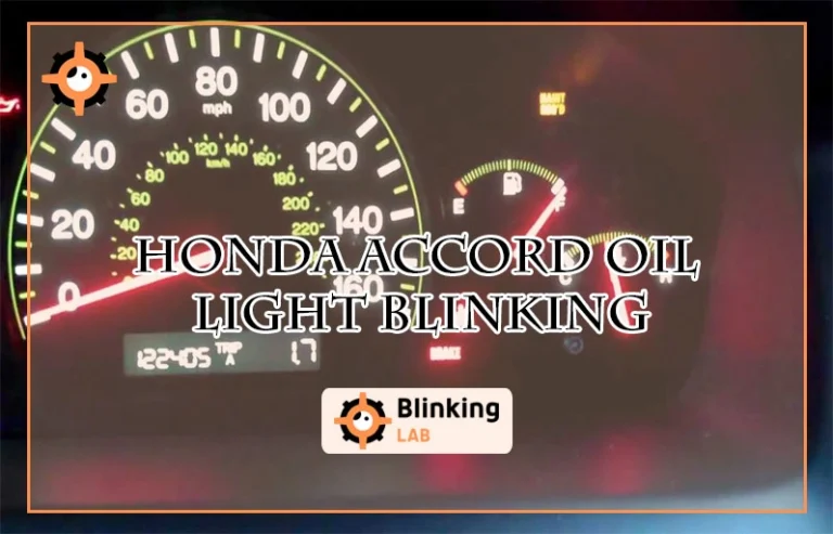 Honda Accord Oil Light Blinking