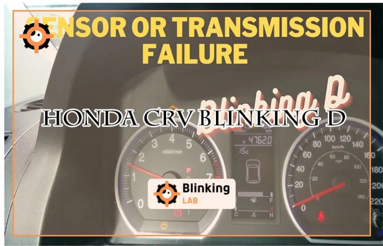 Honda Crv Blinking D