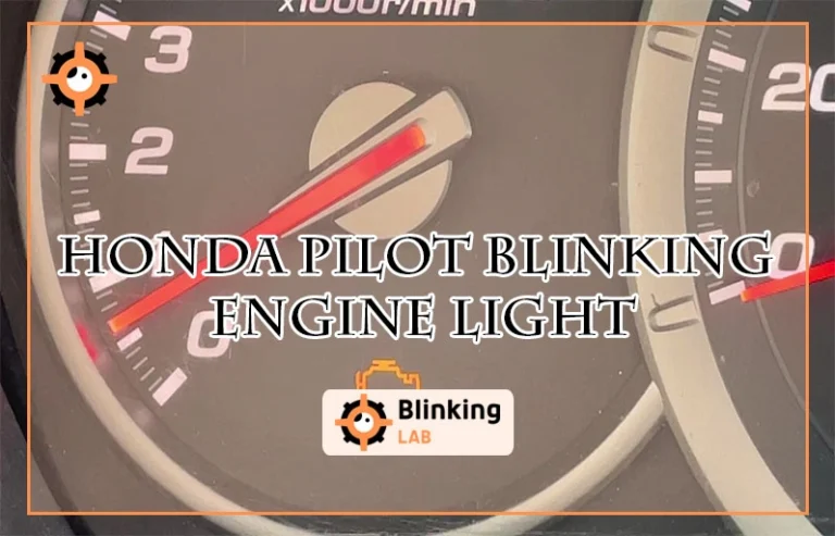 Honda Pilot Blinking Engine Light