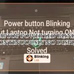 Hp Laptop Power Led Blinking Continuously No Display