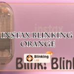 Instax Blinking Orange
