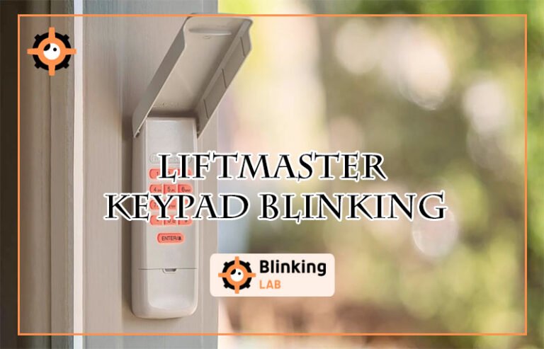Liftmaster Keypad Blinking