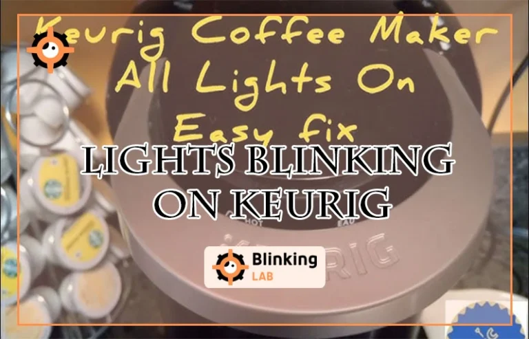 Lights Blinking on Keurig