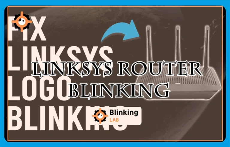 Linksys Router Blinking