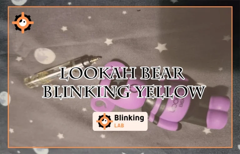Lookah Bear Blinking Yellow