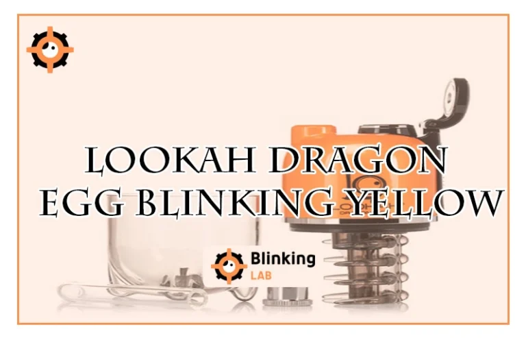 Lookah Dragon Egg Blinking Yellow