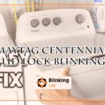 Maytag Centennial Lid Lock Blinking