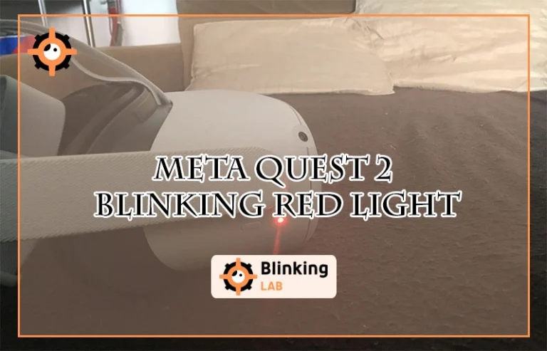 Meta Quest 2 Blinking Red Light