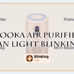 Mooka Air Purifier Fan Light Blinking