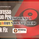 Nespresso Blinking Red