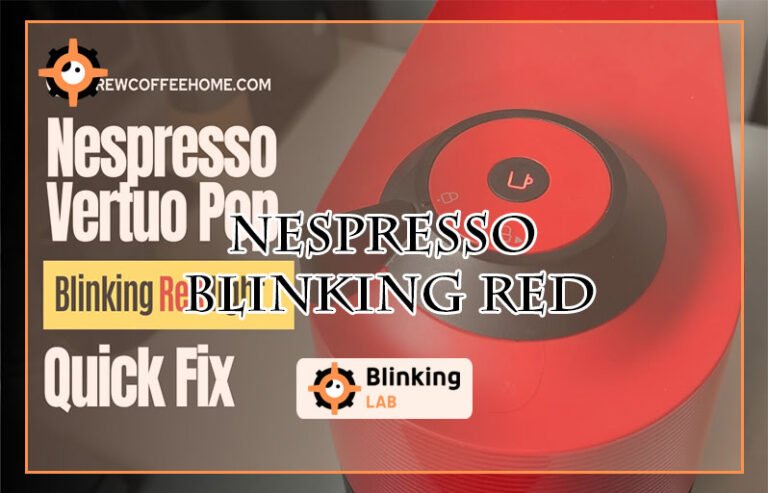 Nespresso Blinking Red