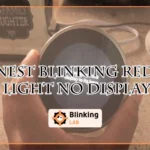 Nest Blinking Red Light No Display