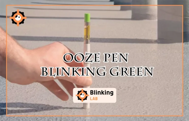 Ooze Pen Blinking Green