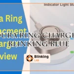 Oura Ring Charger Blinking Blue