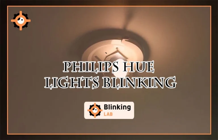 Philips Hue Lights Blinking
