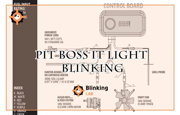 Pit Boss It Light Blinking