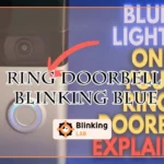 Ring Doorbell Blinking Blue