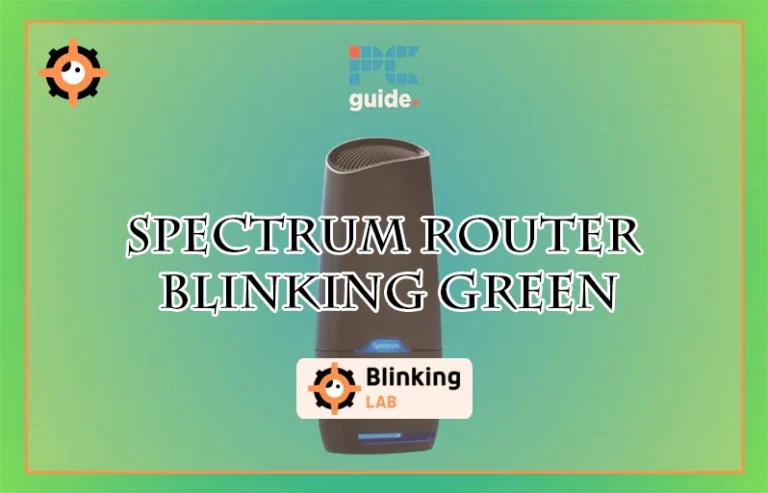 Spectrum Router Blinking Green