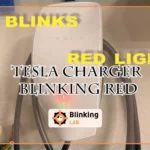 Tesla Charger Blinking Red