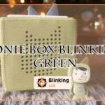 Tonie Box Blinking Green