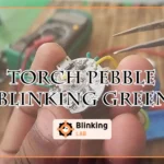 Torch Pebble Blinking Green