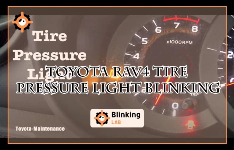 Toyota Rav4 Tire Pressure Light Blinking
