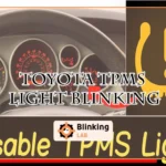 Toyota Tpms Light Blinking