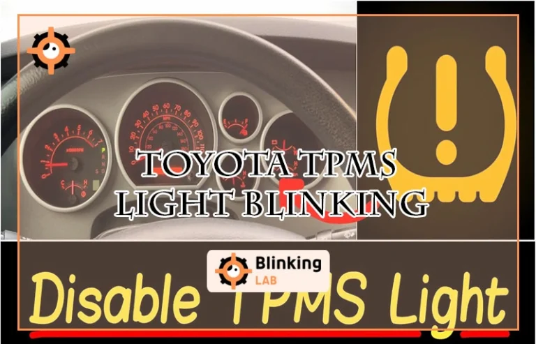 Toyota Tpms Light Blinking