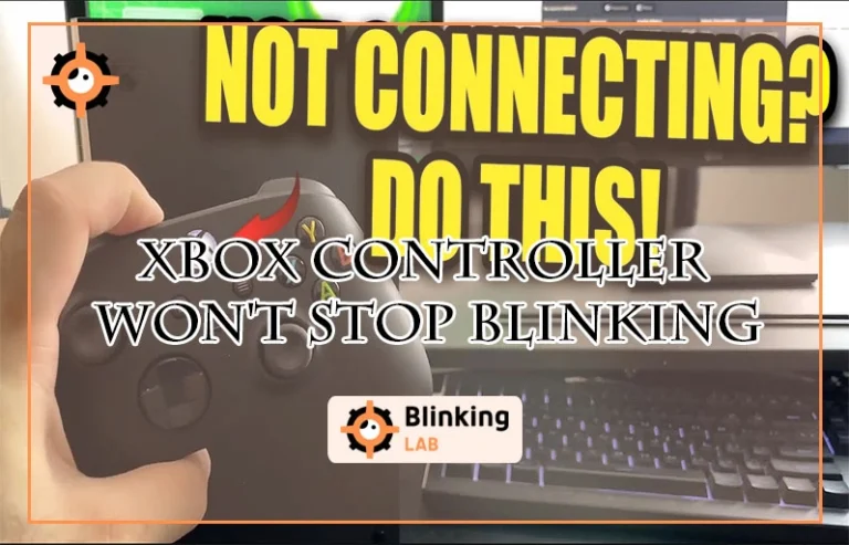 Xbox Controller Won'T Stop Blinking